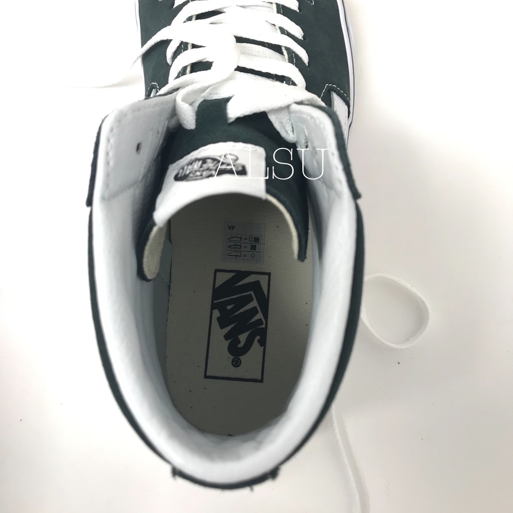 VANS SK8-HI Scarab True White Suede W AUTHENTIC - Picture 8 of 8